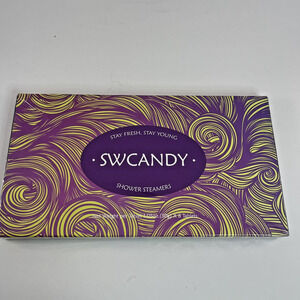SWCANDY Shower Steamers Aromatherapy Set 8 Tablets Purple